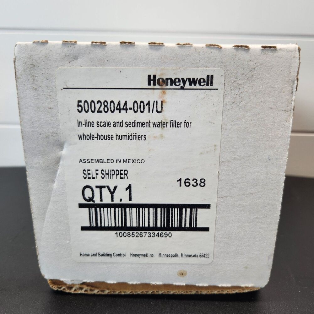 Honeywell 50028044-001/U In-Line Scale And Sediment Water Filter